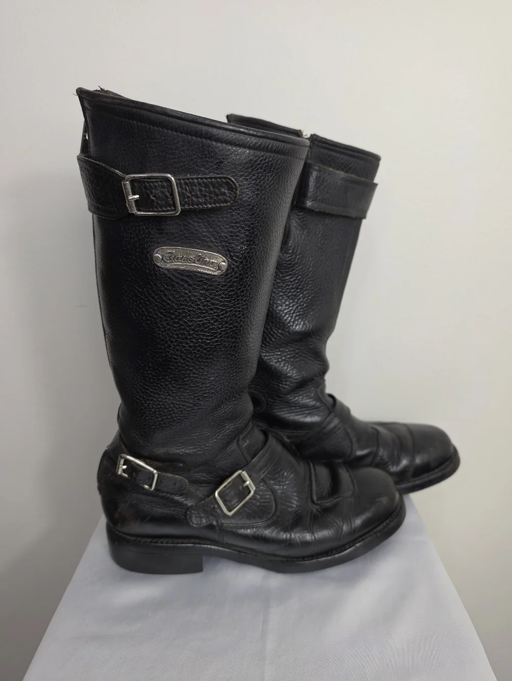 GASOLINA Classic Motorcycle Boots  Size 9US - Picture 4 of 14